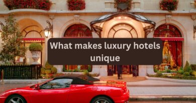 What makes luxury hotels unique